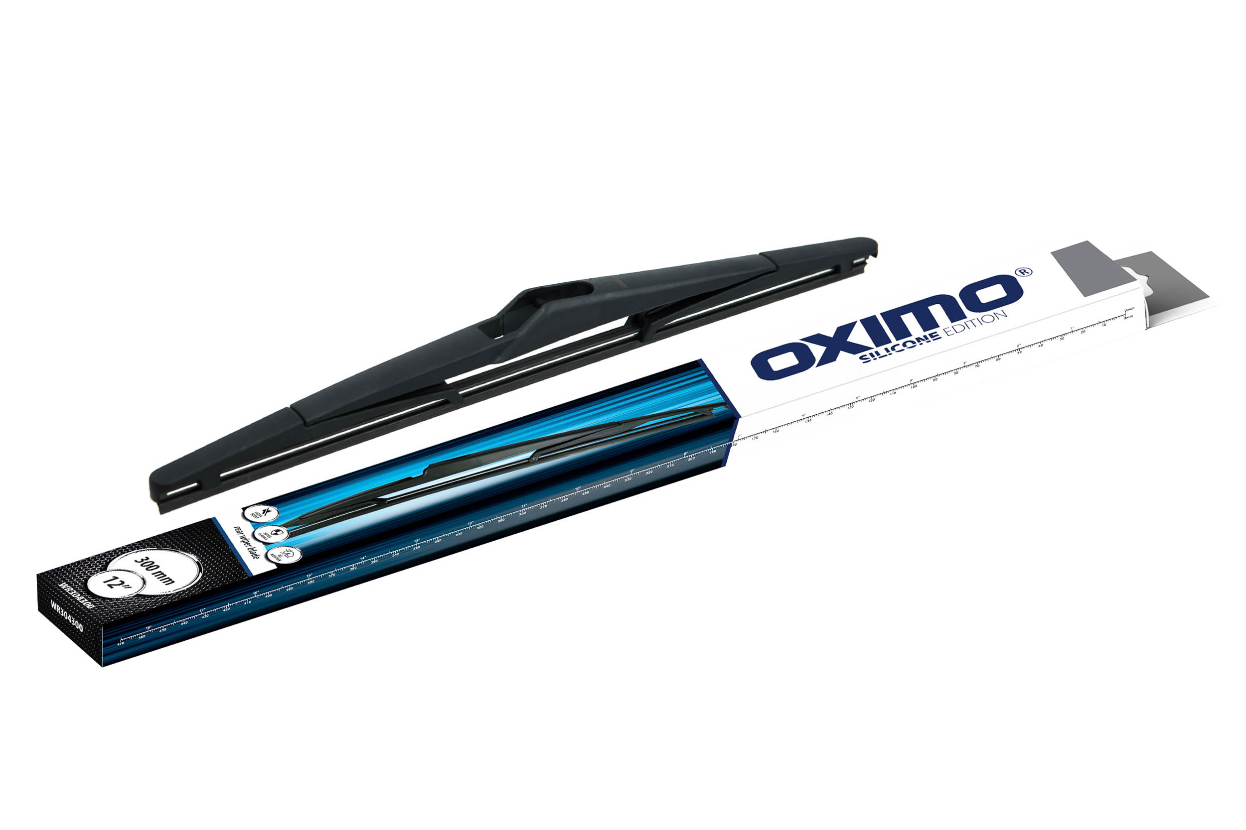OXIMO WR304300 Hátsó silicon ablaktörlő lapát 300 mm